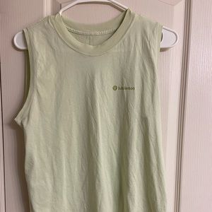 Lululemon All yours graphic tank size 6